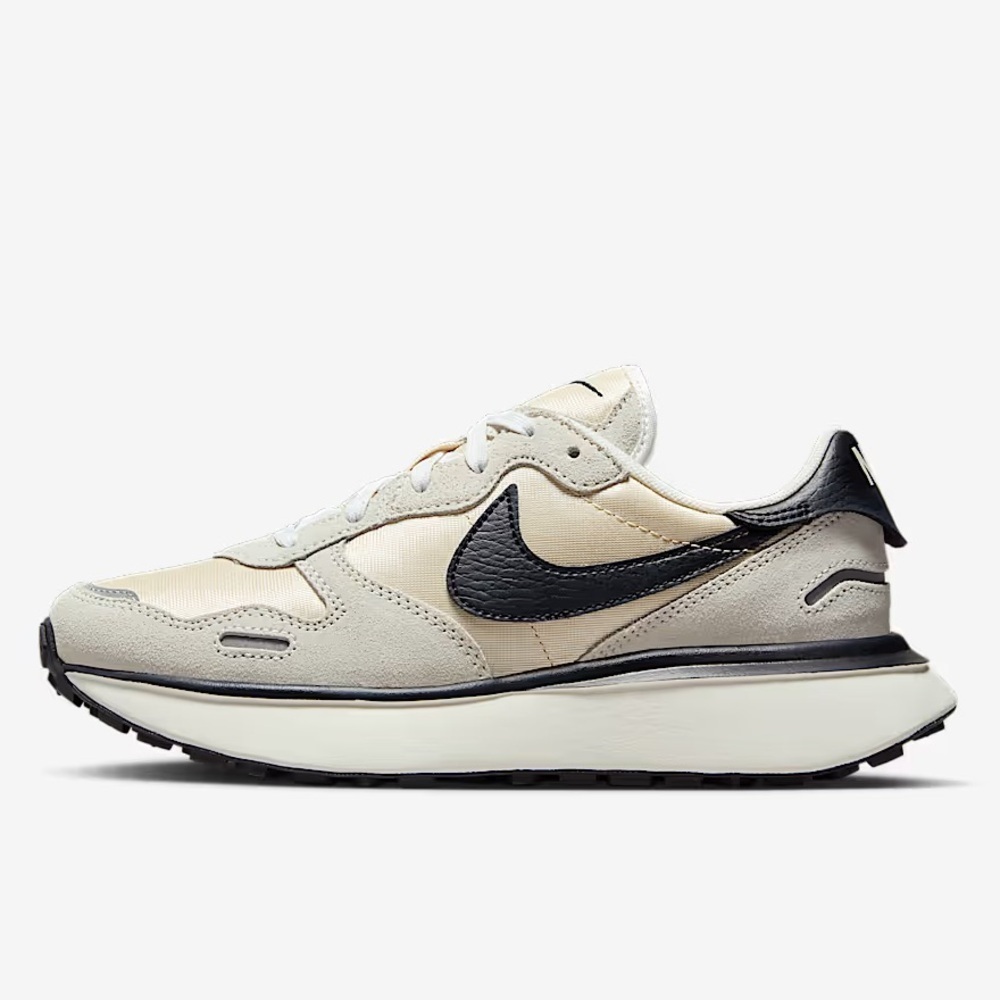 Nike Phoenix Waffle Sneakers Athletic Shoes White Sanddrift Black Womens 9.5 - Picture 15 of 15